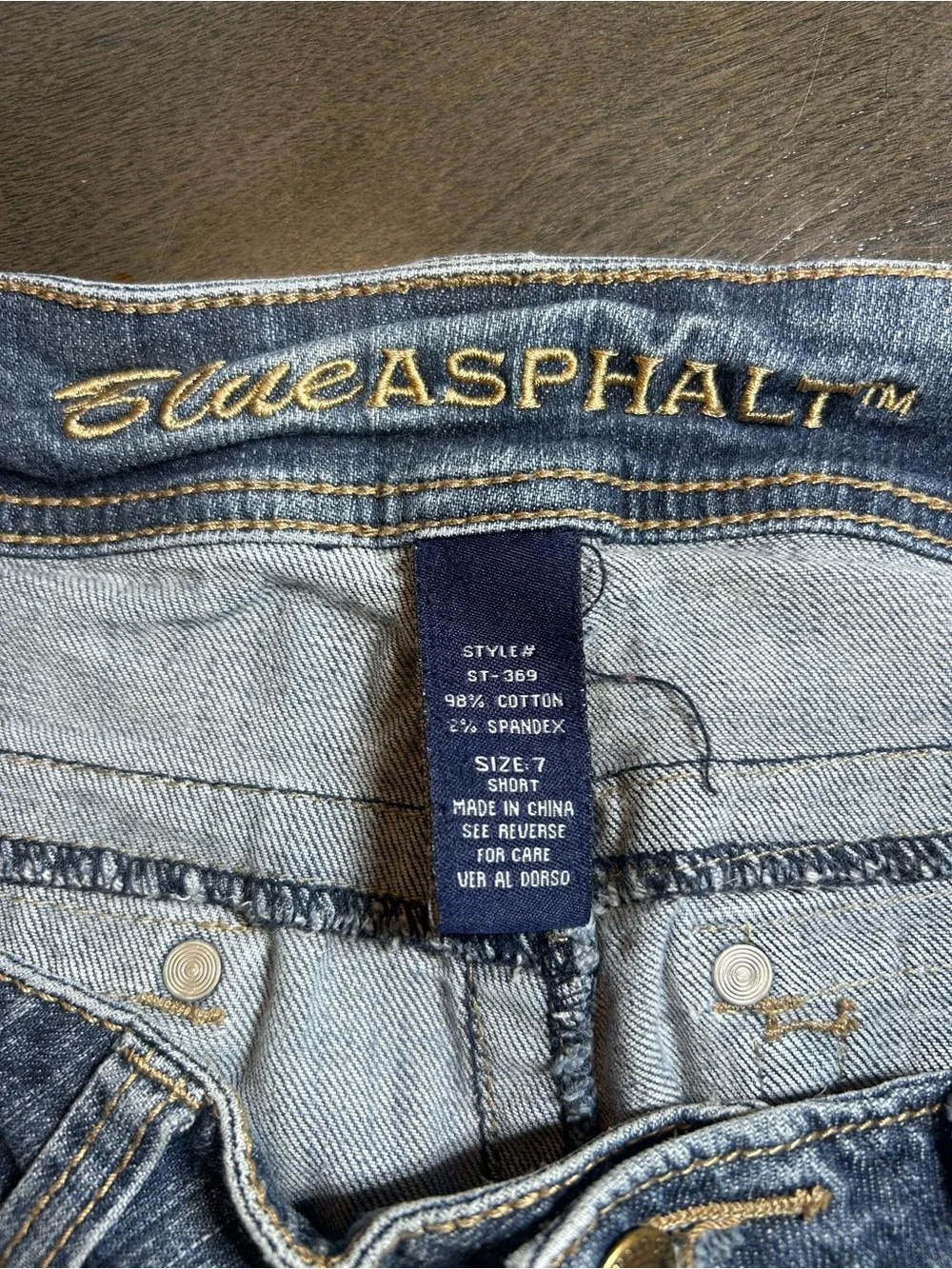 Blue Asphalt Dark Wash Bootcut Jeans